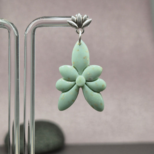Antique Flower Earring