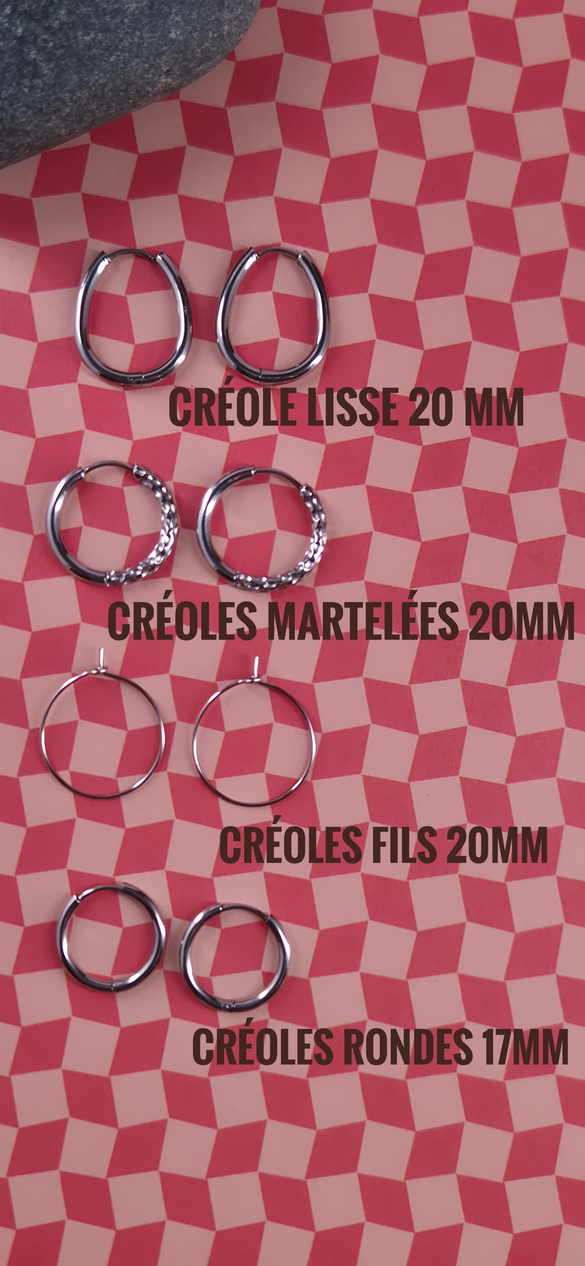Créoles pour Pampilles