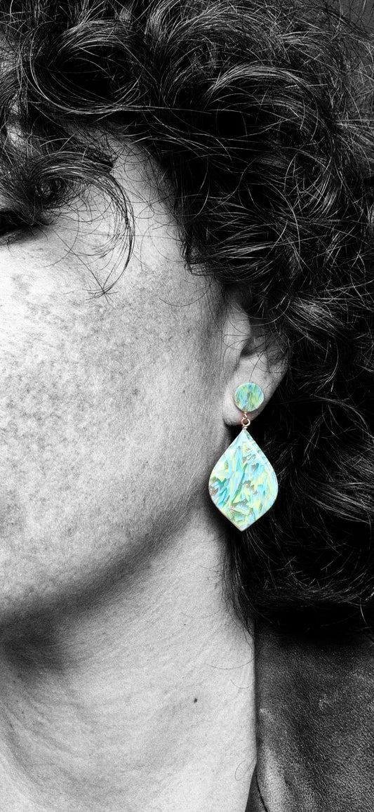 Boucle d'oreille Eclat de Rivière