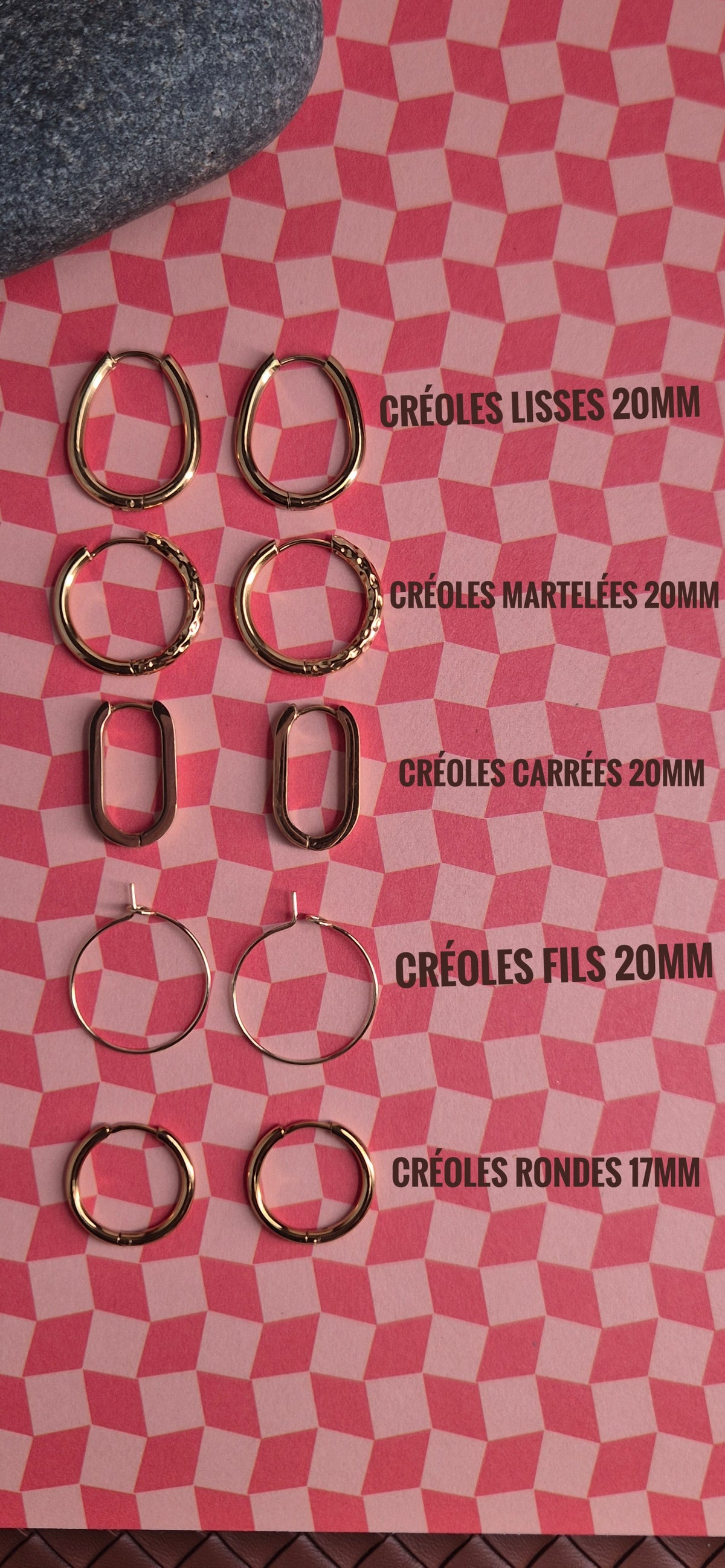 Créoles pour Pampilles