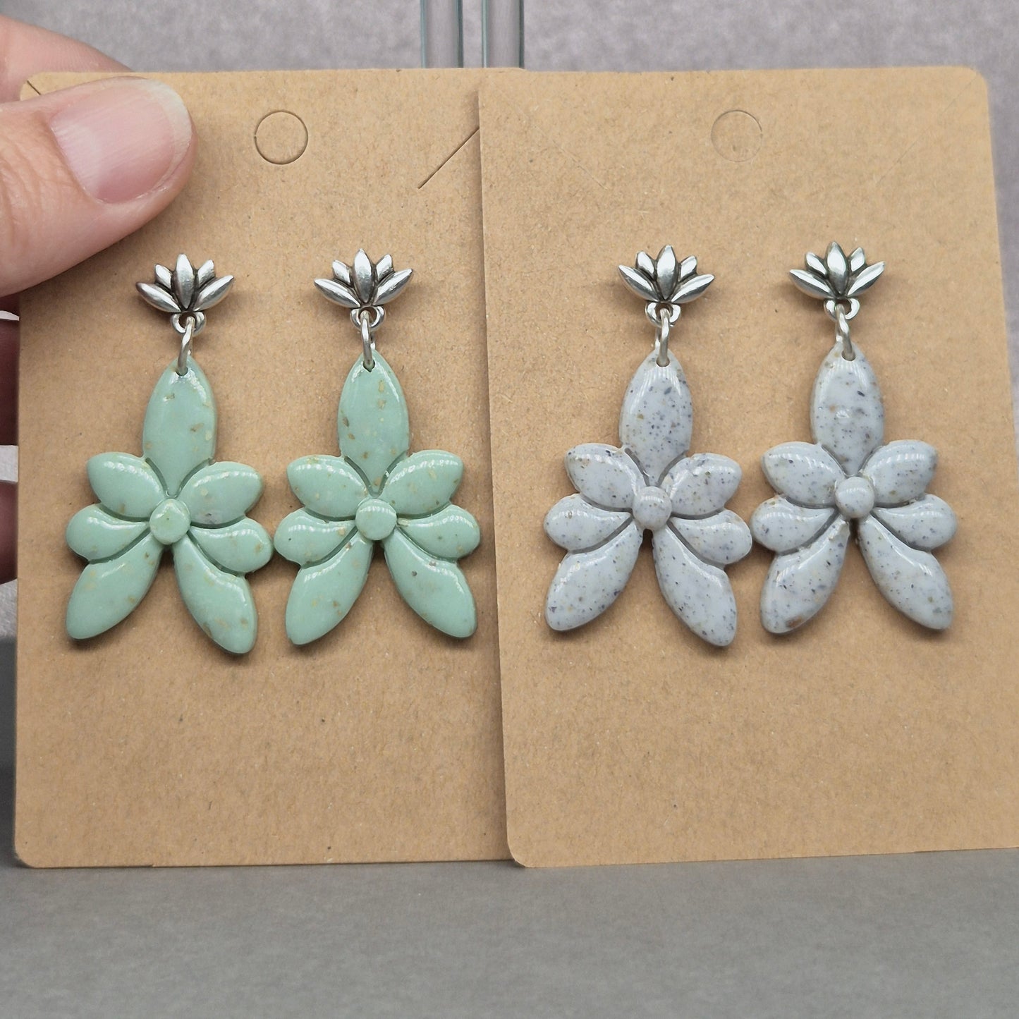 Antique Flower Earring