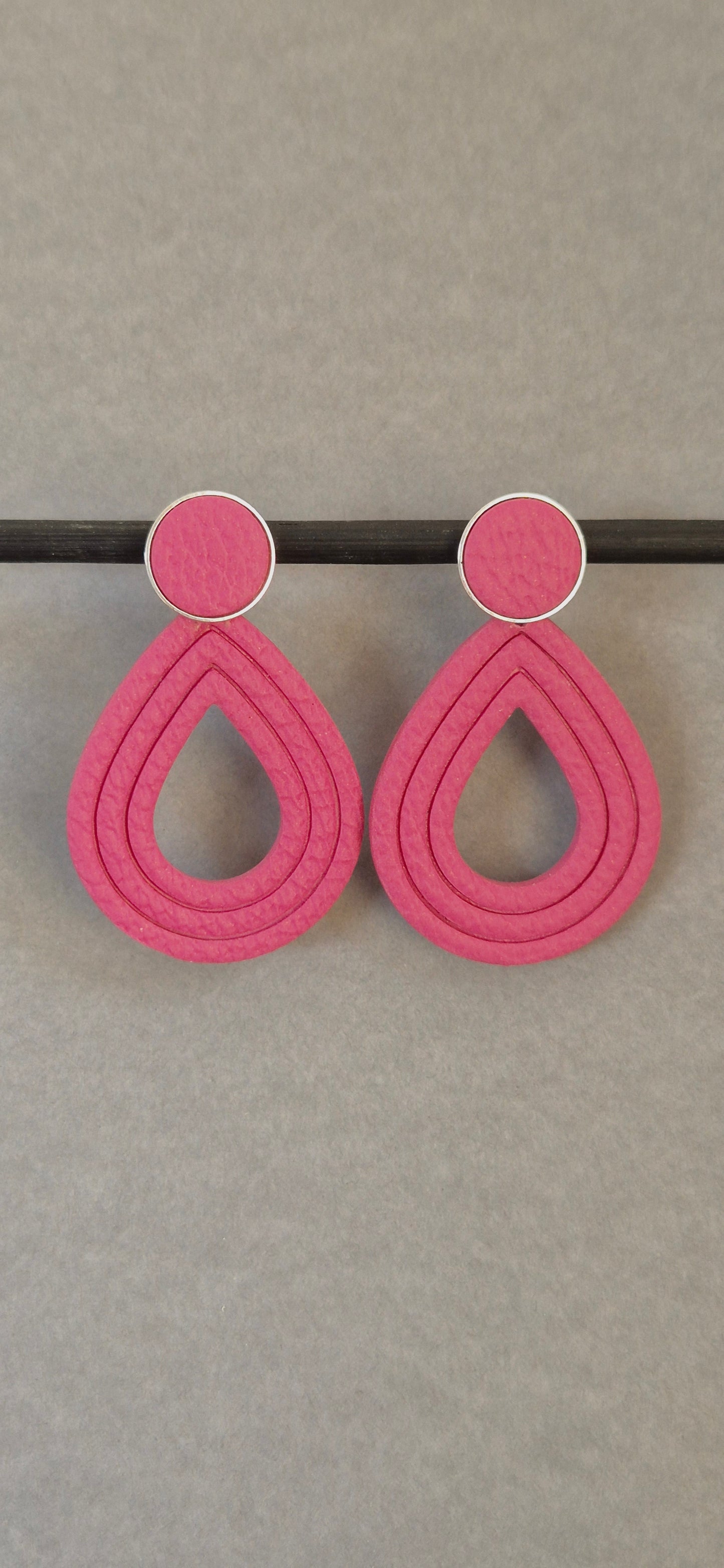 Clou Pendant Goutte Rose